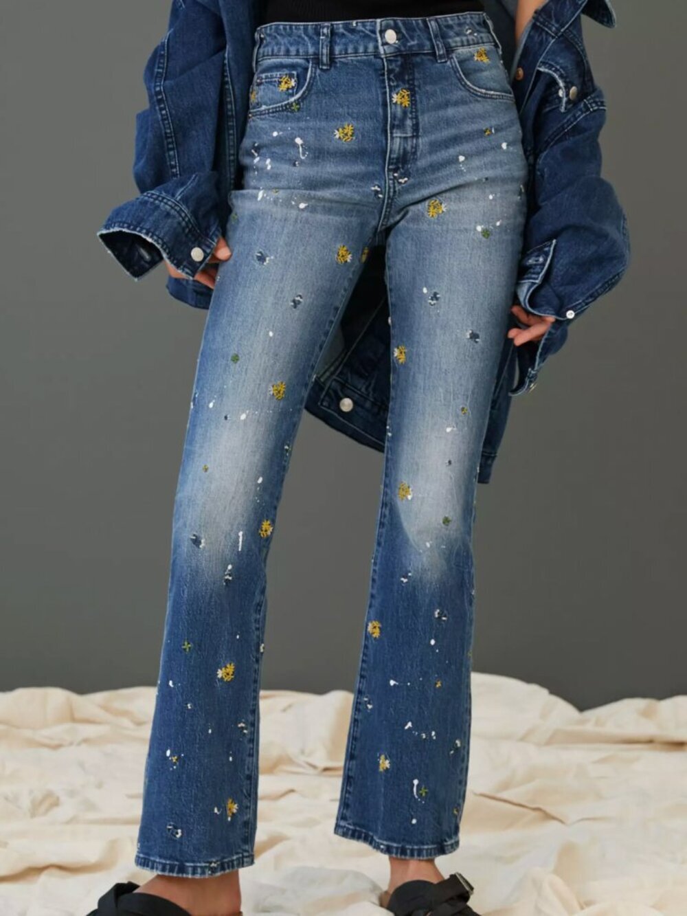 Anthropologie Pilcro The Icon Flare Jeans Size 28